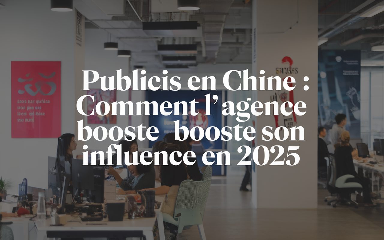 Publicis en Chine : comment l&rsquo;agence booste son influence en 2025