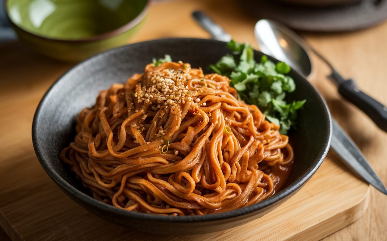 Découvrez les secrets des noodles tirées à la main : recette magique et gourmande