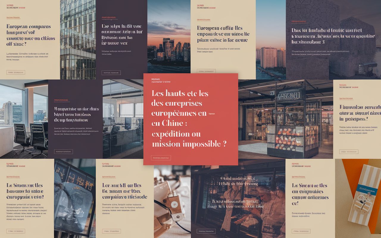 Les hauts et les bas des entreprises européennes en Chine : expédition ou mission impossible ?